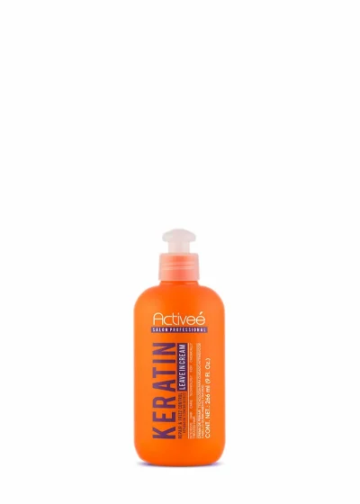 KERATIN – Hydrolyzed keratin enriched leave in cream